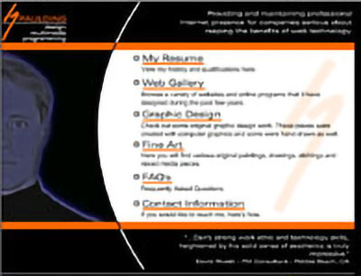 Dan Spaulding Previous website version